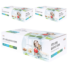 comet 綜合夾鏈袋, 小20個 + 中20個 + 大20 個 + 特大12個, 72個, 3盒