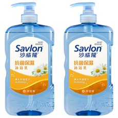 Savlon 沙威隆 抗菌保濕沐浴乳 洋甘菊, 850g, 2瓶