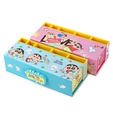 蠟筆小新鉛筆筒秘密暗盒鉛筆盒, 隨機發貨, 2個