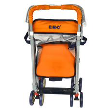 E-M-C 伸縮版 半罩可推式幼兒椅 BB220, 橘色
