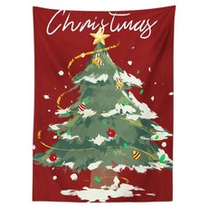 Artihom聖誕派對掛毯法蘭絨, TYPE06, 1個