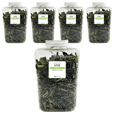 바른건강 국내산 녹차잎, 5개, 100g