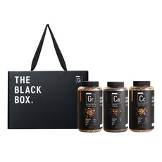GRANOLOGY The Black Box格蘭諾拉麥片+可可麥片+香脆椰子麥片禮盒組, 1組, 1.32kg