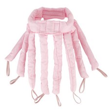 Selvia 無熱捲髮睡眠髮捲髮帶, 1個, 粉紅色