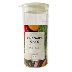 HARIO 好璃奧 維納格醃漬保鮮罐 VPP-700-W-MZ, 700ml, 1個