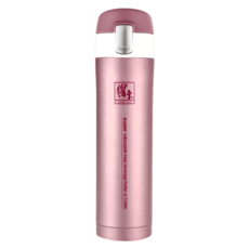 cook power 鍋寶 超真空彈跳杯, 粉色, 410ml, 1個