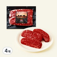 미국산 프라임 부채살 스테이크 (냉장), 600g, 4개