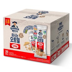 QUAKER 桂格 高蛋白燕麥沖泡包, 50g, 20條