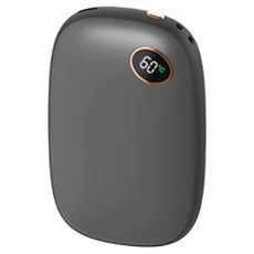 FJ 單雙面六檔調溫暖手寶 13.5 x 10 x 5.5cm, YT-5, 黑色, 220g, 1個