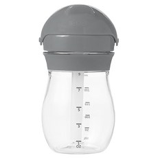 OXO tot 寶寶啾吸管杯, 1個, 大象灰, 250ml