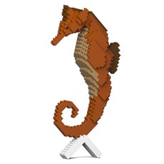 JEKCA 海馬 海洋動物 積木 S, 混合顏色, 1個