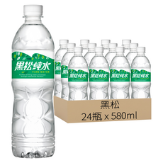 黑松 純水, 24個, 580ml