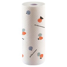 蕉蕉購物 懶人吸水廚房紙巾 白色, 1入, 1捲