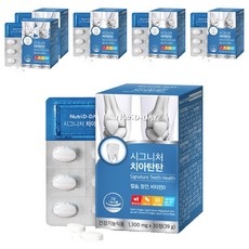 뉴트리디데이 시그니처 치아탄탄, 30정, 6개