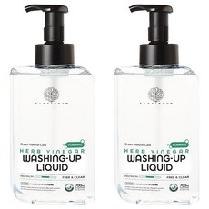아이너바움 아기 주방세제 거품형 무향, 700ml, 2개