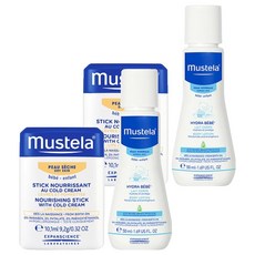 무스텔라 너리싱 스틱 위드 콜드 크림 9.2g + 이드라 베베 바디 로션 50ml, 2세트