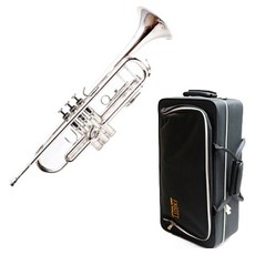 German Fagott 入門級Bb調小號 附樂器盒, TP-501, 銀色, 1個