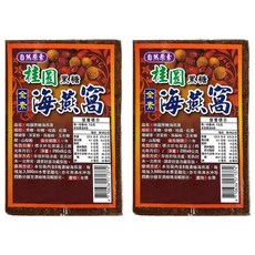 自然原素 桂圓黑糖海燕窩, 290g, 1入, 2包