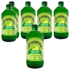 BUNDABERG 賓德寶 檸檬風味氣泡飲, 375ml, 6瓶