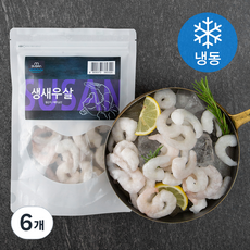 엠수산 생새우살 (냉동), 200g (28~38 마리), 6개