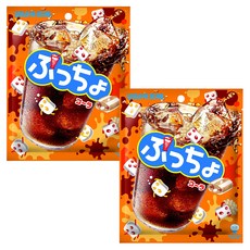 UHA 味覺糖 普超軟糖 可樂味, 50g, 2袋