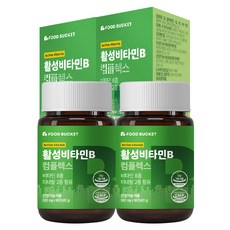 FOOD BUCKET 活性維他命B群 45g, 90顆, 2罐