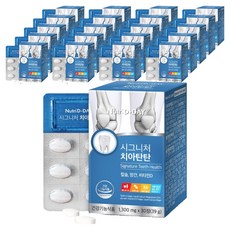 뉴트리디데이 시그니처 치아탄탄, 30정, 21개