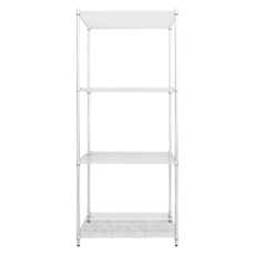 dayneeds 日需百備層架 荷重型, 銀色, 4層