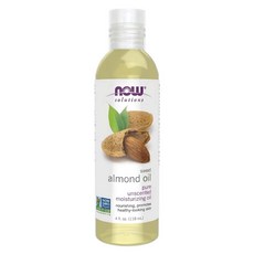 NOW Foods 純甜杏仁保濕油, 118ml, 1瓶