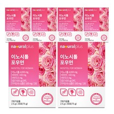 내츄럴플러스 이노시톨 포우먼, 75g, 6개