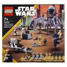 LEGO 星際大戰75372克隆士兵TM與戰鬥機器人TM戰鬥包, 1個, 混色