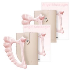 face factory 陶瓷天使刮痧板 + 收納袋組合, 嬰兒粉(刮痧板), 2套