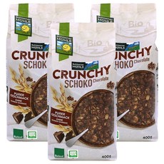 巧克力穀物麥片, 400g, 3個