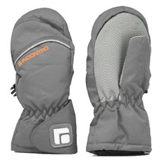 INCONTRO 孩童滑雪手套, 灰色, 1雙
