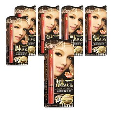 ViC 魅惑眼線液筆 0.1mm 色澤濃黑持久飽和 防水防油, 黑色, 6支