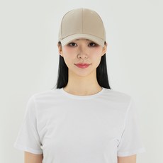 풋온 남녀공용 무지 대두 볼캡