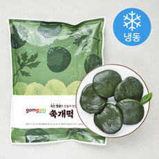 곰곰 쑥개떡 (냉동), 60g, 10개입, 1개