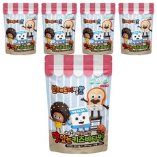 아텍스 브레드이발소 맛있는 키즈비타민 56g, 40정, 5개