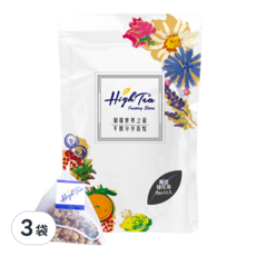 High Tea 伂橙 黑豆桂花茶包 Set, 嚴選台南黑豆 無咖啡因 SGS檢驗合格, 8g, 12包, 3袋