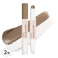 i'm meme 我愛小臉修容打亮棒 3.3g, 002 Cool Contouring, 2支