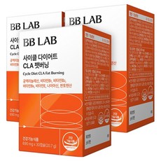 비비랩 뉴트리원 사이클 다이어트 CLA 팻버닝 20.7g, 30정, 3개