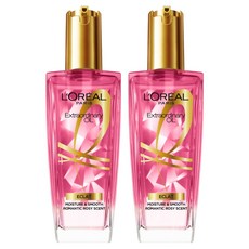 로레알파리 엘세브 엑스트라 오디네리 하이 샤인 오일 로즈, 100ml, 2개