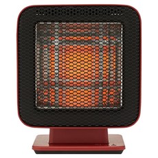 Plus Minus Zero 正負零 反射式節能電暖器 紅色, REH-400