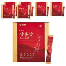 정원장 6년근 에브리데이 장홍삼 스틱 100p, 1kg, 7박스