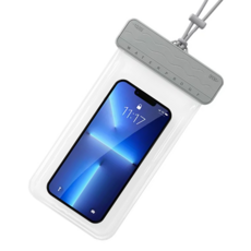 高清大屏幕觸控手機防水袋, 灰色, 1個