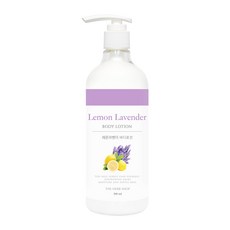 THE HERB SHOP 香氛身體乳 檸檬 + 薰衣草, 500ml, 1個