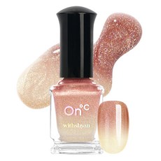 withshyan 溫感變色指甲油, 04號 Ondo Of Sunlight, 9ml, 1瓶