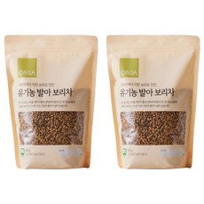 올가홀푸드 우리땅에서 자란 보리로 만든 유기농 발아 보리차, 500g, 1개입, 2개