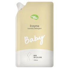 nac nac 酵素嬰兒洗衣精補充包, 1.1L, 1包