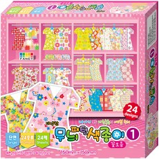 COLOR FANCY 圖案圖案彩色紙1 24花收集, 24 種顏色, 10片